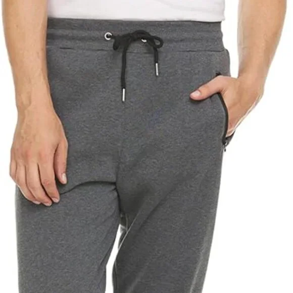 Lightweight 3-Pack Men's Fleece Joggers - Perfect for Sports and Casual Wear